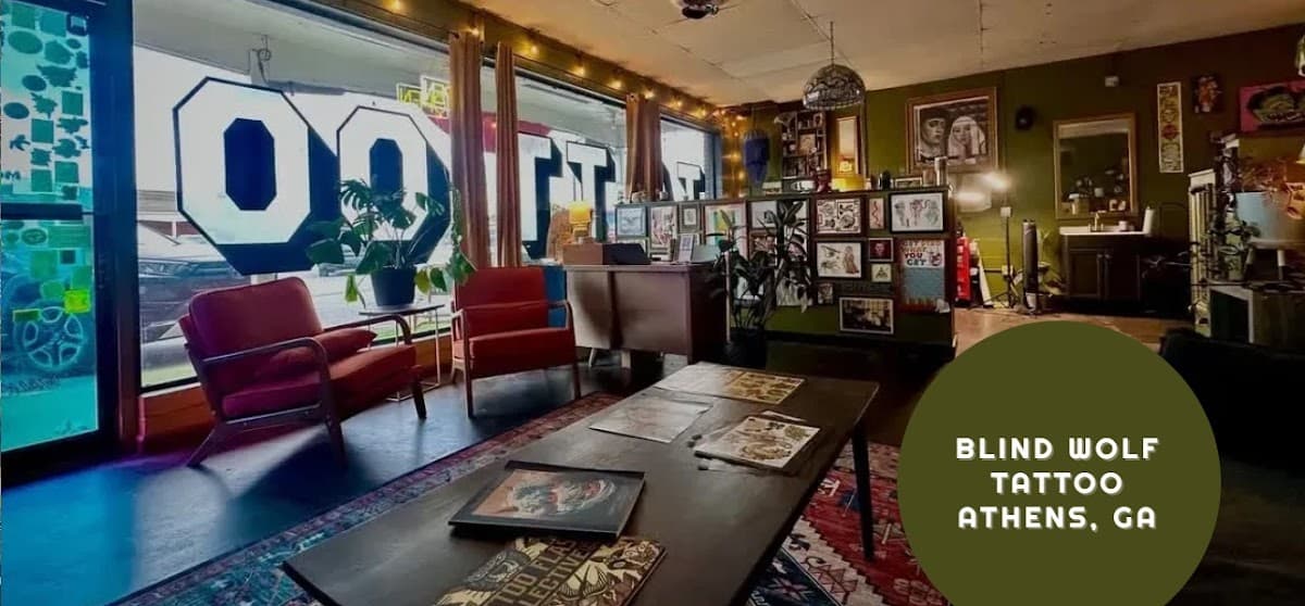 Blind Wolf Tattoo in Eastside Athens, Athens, GA