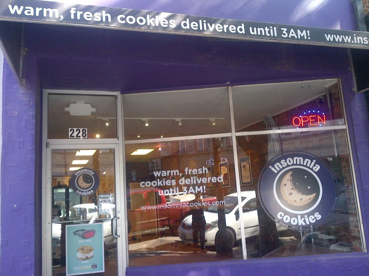 Insomnia Cookies in Downtown Athens, Athens, GA