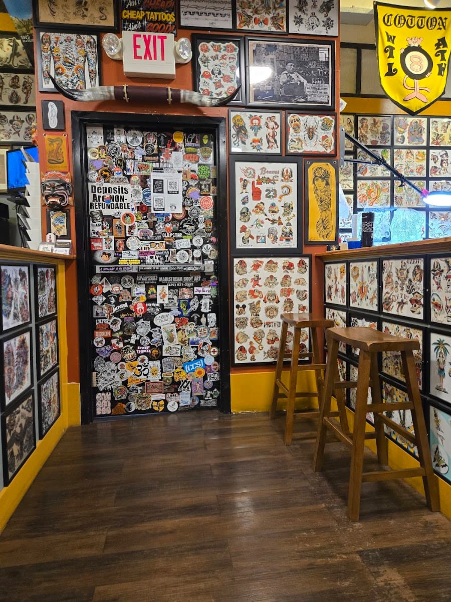 Walk the Line Tattoo in Downtown Athens, Athens, GA