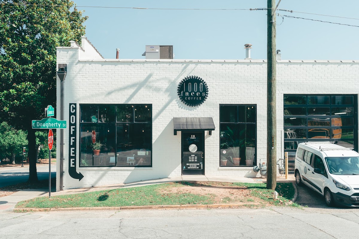 1000 Faces Coffee in Downtown Athens, Athens, GA