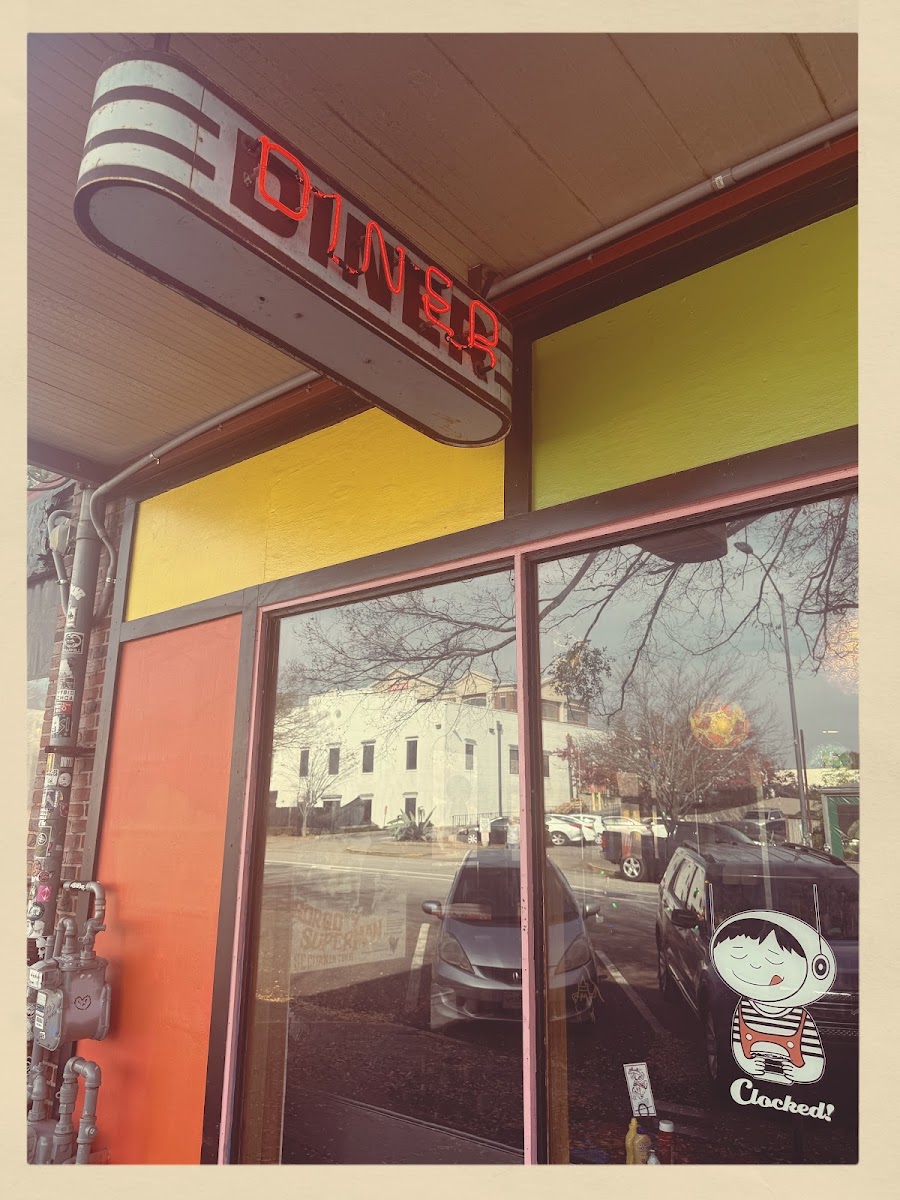 Clocked!Diner in Downtown Athens, Athens, GA