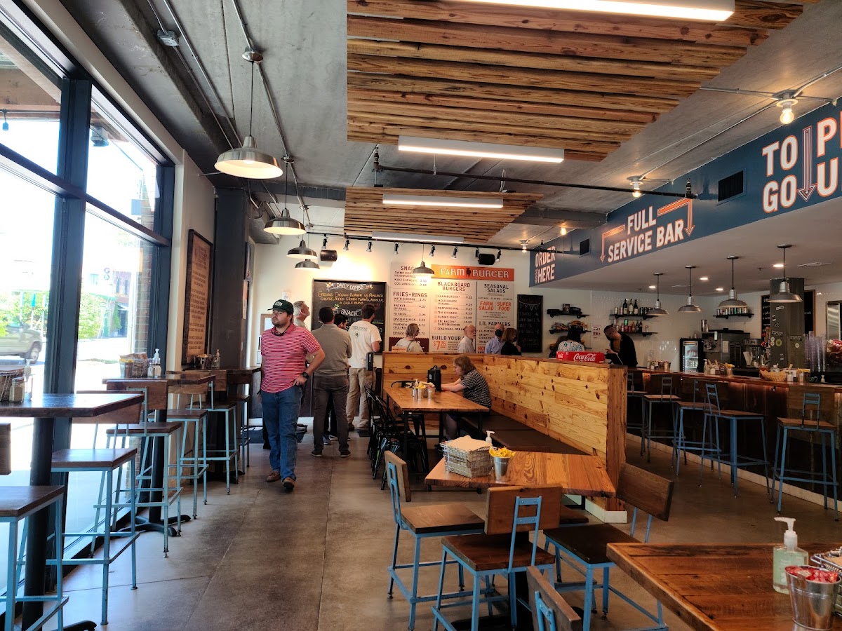 Farm Burger Athens in Downtown Athens, Athens, GA