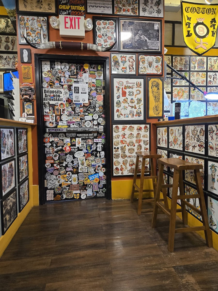 Walk the Line Tattoo in Downtown Athens, Athens, GA